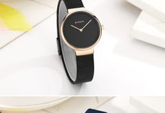 CURREN Brand Fashion Wristwatches Women Stainless Steel Band Women Dress Watches Women Quartz-Watch Relogio Feminino New