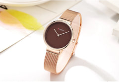 CURREN Brand Fashion Wristwatches Women Stainless Steel Band Women Dress Watches Women Quartz-Watch Relogio Feminino New