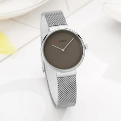 CURREN Brand Fashion Wristwatches Women Stainless Steel Band Women Dress Watches Women Quartz-Watch Relogio Feminino New