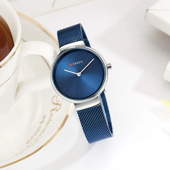 CURREN Brand Fashion Wristwatches Women Stainless Steel Band Women Dress Watches Women Quartz-Watch Relogio Feminino New