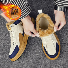 men boots 2023 New Winter Slippers Warm Men Shoes Waterproof Non-Slip Plush Sneakers Male tenis shoes Boots Men Sneakers Winter