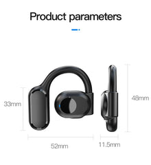 Wireless Headphones Bluetooth Headset With Microphone Bone Conduction Handsfree Noise Canceling Earphones For Driving Audifonos