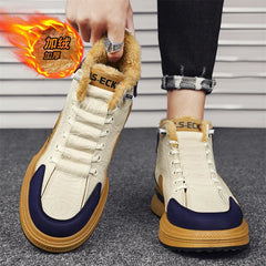 men boots 2023 New Winter Slippers Warm Men Shoes Waterproof Non-Slip Plush Sneakers Male tenis shoes Boots Men Sneakers Winter