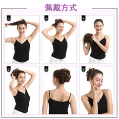 Synthetic Curly Wavy Messy Bun Band Chignon Comb Clips In Hair Extension Updo wigs fluffy donut Hairpieces Scrunchie women hair