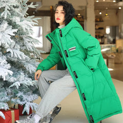 New Winter women's Teens Jacket Stylish female Down Coat Thick Clothing Brand women Apparel Warm puffer Parka