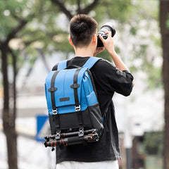 K&F Concept 20L Backpack Camera Bag Waterproof Photography Bag for DSLR Camera 15.6" Laptop Tripod Men Women Outdoor Backpack