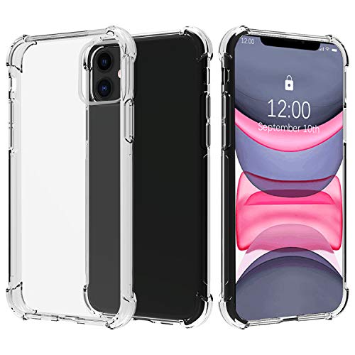 Migeec Coque iPhone 11 - Souple TPU Silicone [Shock-Absorption] Ultra Mince Étui pour iPhone 11