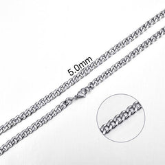 Stainless Steel Chain Necklace for Men & Women