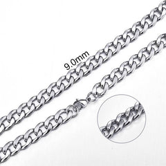 Stainless Steel Chain Necklace for Men & Women