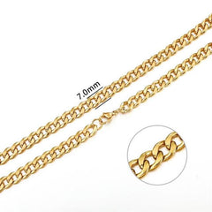 Stainless Steel Chain Necklace for Men & Women