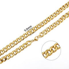 Stainless Steel Chain Necklace for Men & Women