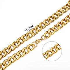 Stainless Steel Chain Necklace for Men & Women