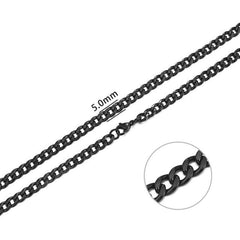 Stainless Steel Chain Necklace for Men & Women