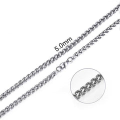 Stainless Steel Chain Necklace for Men & Women