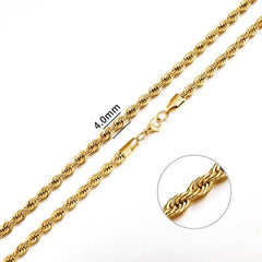 Stainless Steel Chain Necklace for Men & Women