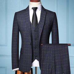 Men Slim Fit Business Suits