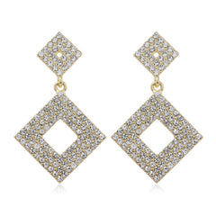 Luxury Crystal Long Tassel Earrings for Women