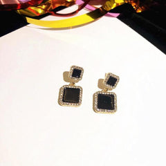 Geometric Compact Earrings For Women