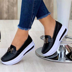 Women Flat White Vulcanize Shoes