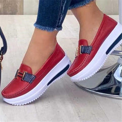 Women Flat White Vulcanize Shoes