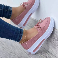 Women Flat White Vulcanize Shoes